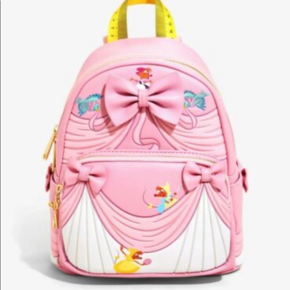 LOUNGEFLY x Disney Cinderella 70th Anniversary Dress Mini Backpack